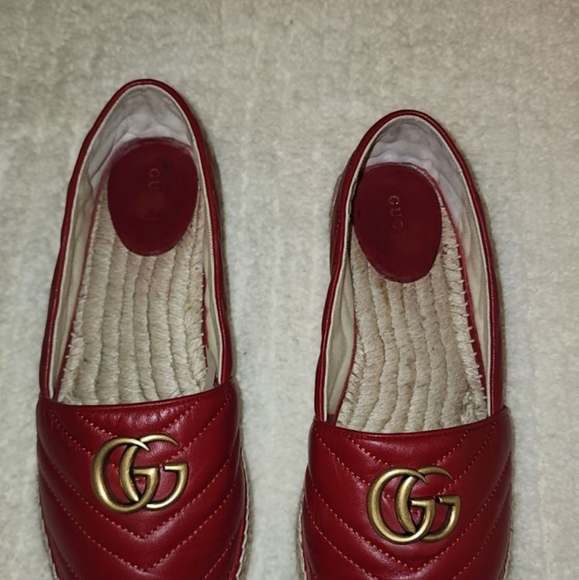 Red gucci shoes,size 10 - Picture 6 of 6